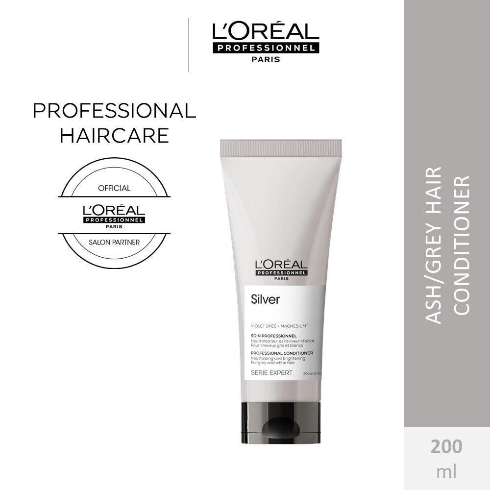 L'Oreal Professionnel Serie Expert Silver Conditioner for Silver/Ash Hair 200ml